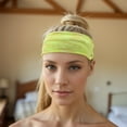 thumbnail image 6 of Unique Bargains 1 Pc Perspiration-Wicking Headband for Yoga Fluorescent Yellow, 6 of 6