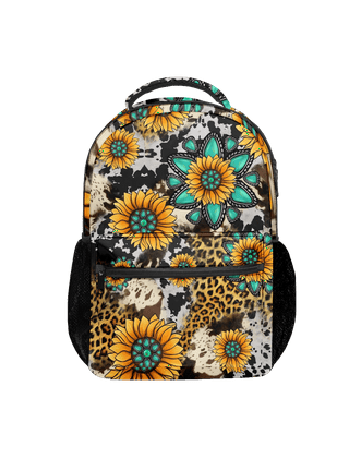 FABOTD Schoolbag Children Bookbag, Sunflower Schoolbag, Backpacks