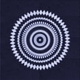thumbnail image 1 of Ahgly Company Machine Washable Indoor Square Transitional Periwinkle Purple Area Rugs, 6' Square, 1 of 7