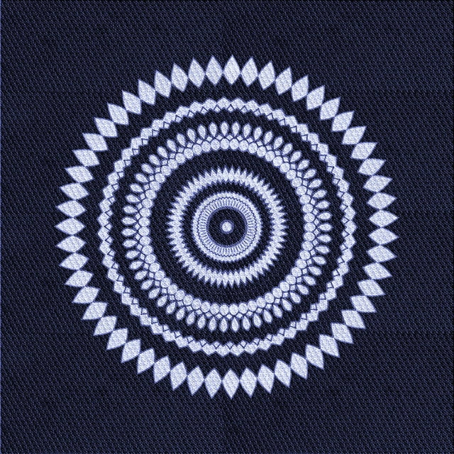 Ahgly Company Machine Washable Indoor Square Transitional Periwinkle Purple Area Rugs, 6' Square