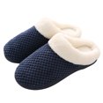 thumbnail image 1 of Slippers for Womens Warm Memory Foam Anti-Slip House Shoes, 1 of 5