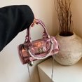 thumbnail image 4 of Bolso Con Asa Superior Barril en Forma Correa Cadena para Mujeres Y Niñas, 4 of 9