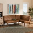 thumbnail image 6 of Kingfisher Lane Tan and Brown Finished Wood 2-Piece Dining Set, 6 of 8
