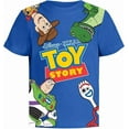 thumbnail image 6 of Toy Story Pixar T-Shirts (3 Pack) Woody Buzz Lightyear Rex - Toddlers to Kids Clothes 4T, 6 of 7