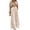 A2 Khaki, variant on GILIGEGE Women Satin 3D Floral V Neck Long Sleeve Blouse 2 Piece Matching Set High Waist Wide Leg Pants Loose Outfit Casual Summer Vacation Evening Wedding Guest Party Daily Wear Black