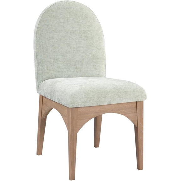 Pemberly Row Modern / Contemporary Mint Fabric Dining Side Chair