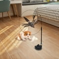 thumbnail image 3 of Cat Feather Toys Interactive Powerful Suction Cup Teaser Toy with D, 3 of 8