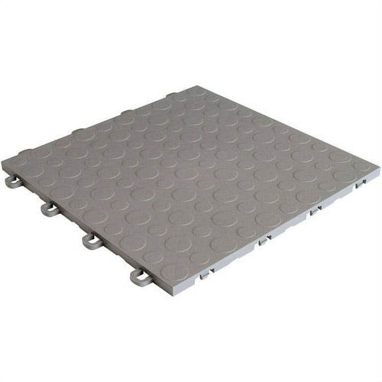 BlockTile Black - 12 in. x 12 in. Modular Interlocking Garage Floor Tile (Set of 30) BlockTile Black - 12 in. x 12 in. Modular Interlocking Garage Floor Tile (Set of 30)