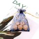 thumbnail image 4 of 50 unids/lote estrella Luna bolsas de joyería de Organza bolsitas transparentes de tul bolsa de regalo con cordón bolsas de recuerdo de fiesta de boda organizador de joyería, 4 of 5