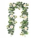 thumbnail image 2 of pstuiky Guirnalda de flores artificiales de 1,92 m con rosas|guirnalda de rosas artificiales|enredaderas florales para bodas|fiestas en el hogar|decoración de mesas, 2 of 7