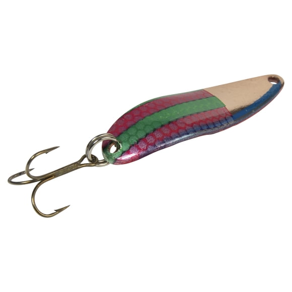 Cuillère leurre Rainbow Lucky Strike Baitworks, 2-1/4", cuillère de pêche