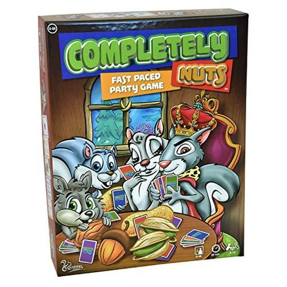 Completely Nuts Fun, Easy, Speed Party Card Game for 2-12 Players Ages 8 and up ・Best Game for Family or Friend Game Nights
