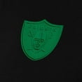 thumbnail image 4 of Women's-Antigua  Black Las Vegas Raiders St. Patrick's Day Intent Quarter-Zip Pullover, 4 of 4