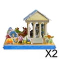 thumbnail image 1 of Kits de Modelos de Construcción de Rompecabezas 3D CUTICAT 2 Piezas, 1 of 8