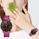 thumbnail image 3 of Relojes Mujer Pulsera Conjunto Flores Señoras Pulsera Reloj Casual Cuero Cuarzo Wmkox8yii gfajkfgbkjabf1674, 3 of 3