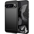 thumbnail image 1 of KOMI for Google Pixel 9 Case, Pixel 9 Pro Phone Case Flexible TPU Shock-Absorption Military Grade Drop Protection Slim Fit Phone Cover for Google Pixel 9/9 Pro Black, 1 of 5
