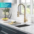 KRAUS Bolden Touchless Sensor Commercial Style Pull-Down Single Handle ...