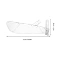 thumbnail image 2 of SHOWERORO Protector Transparente Para Motosierra Con Estructura Reforzada Y Compatibilidad Universal, 2 of 8