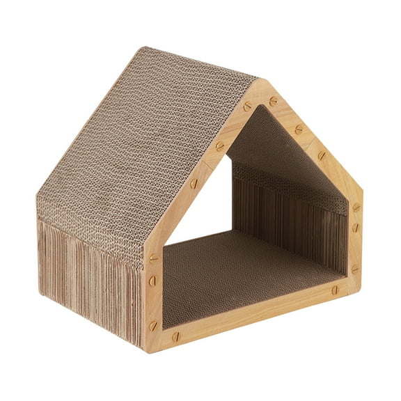 Cat Scratcher Lounger Reversible Durable Scratching Board for Indoor Cats Large Cardboard Pad Long Lasting Pet Furniture