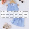 thumbnail image 3 of UAYOTSE Toddler Baby Girl Summer Outfit 6 12 18 24 Months 2T 3T 4T Crew Neck Short Sleeve T Shirt Tops and Shorts 2 Pcs Clothes Set,Sizes 18-24 Months, 3 of 6