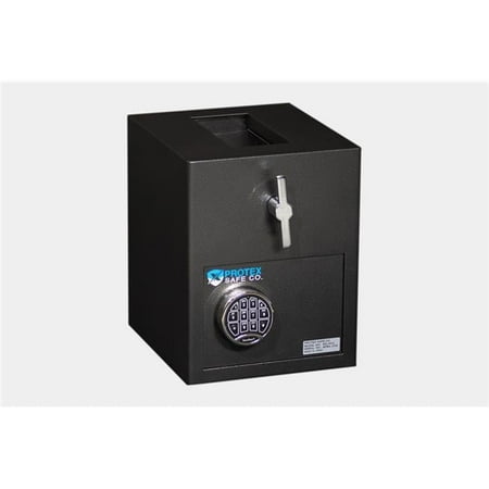 Protex Safe 0.66 cu ft. Mini Rotary Hopper Safe Safe Security Steel Vault Lock