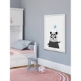 thumbnail image 4 of Marmont Hill "Panda Flower" by Katarina Snygg Framed Painting Print, 4 of 6