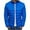Royal Blue, variant on Hueook Mens Winter Coats with Hood Clearance Long Sleeve Fall Winter Warm Puffer Jacket with Pockets Fashion Printed Long Cardigan Tops