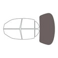 thumbnail image 2 of Rvinyl Window Tint Kit Compatible with Infiniti J30 1993-1997 - Rear Windshield Precut Kit - 35%, 2 of 8