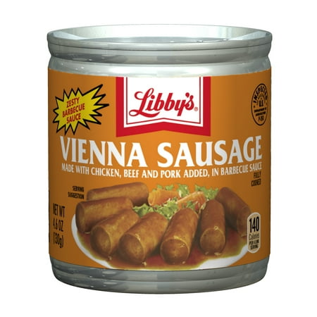 Libby's Vienna Sausage with Barbecue Sauce, 4.6 Ounce