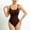 Coffee, variant on Bodysuit for Women Tummy Control Shapewear Body Shaper Seamless Spaghetti Strap Leotards