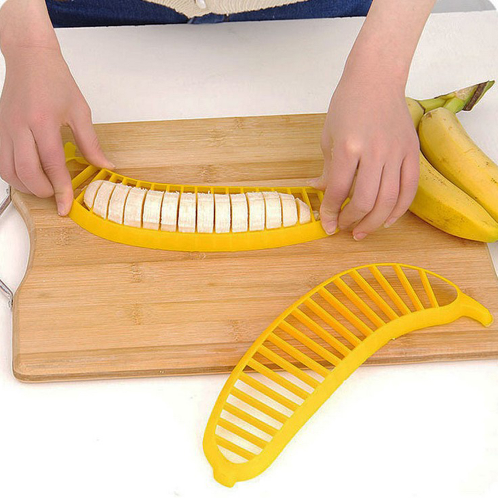 Banana Slicer Chopper Practical Fruits Cutter Salad Slicer ...