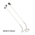 thumbnail image 3 of Cuerda Para Auriculares Antipérdida Cordón de silicona antipérdida para auriculares Sony WF-C700N WF-C700B (Beige), 3 of 6