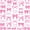White Pink 09, variant on Manfei Watercolor Rainbow Bow Twin Sheet Sets, Pink Love Heart Bedding for Girls Women, 3-Piece