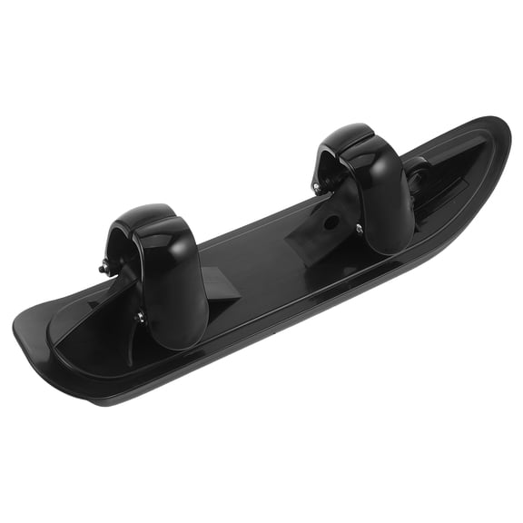 BESTYASH Portable Black Ski Glides for Walkers and Strollers, Winter Snow Sledge Board Attachment for Outdoor Use