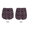 thumbnail image 5 of Lsque Breast Cancer Awareness (2) Printed Women's Running Shorts with Liner Pockets,Elastic Quick Dry Workout Athletic Gym Yoga Shorts,Womens High Waist Shorts-Small, 5 of 9