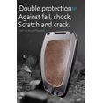 thumbnail image 5 of Key Fob Cover Compatible with Chevrolet Silverado Traverse Equinox GMC Sierra 1500 2500HD 2021-2025 Leather/Zinc Alloy 5 Button Keychain Case Holder Protector,Gray-short Keychain, 5 of 9