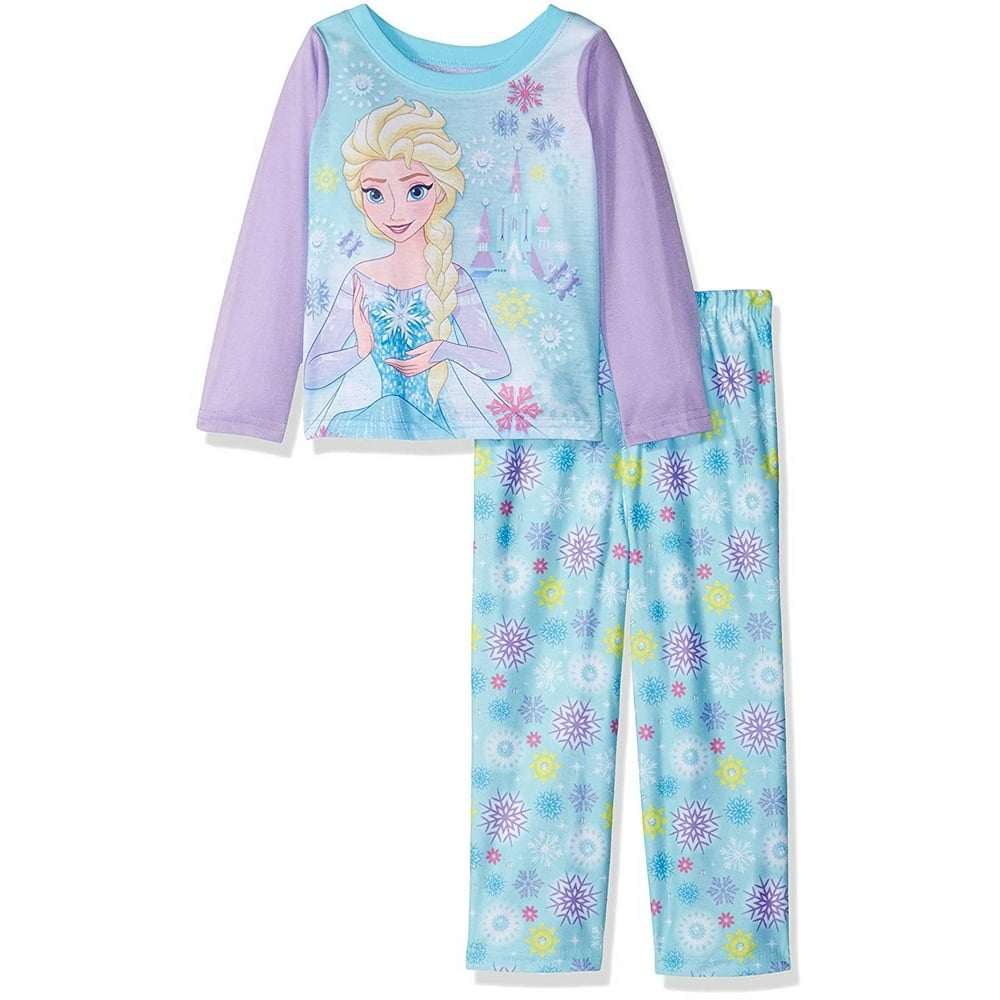 Disney Disney Toddler Girls' Elsa Frozen Pajama Top and Pajams Pants