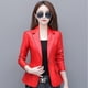 thumbnail image 1 of Nueva chaqueta de cuero S-4xl para mujer, chaqueta de cuero para motocicleta de primavera, traje de cuero para mujer, chaqueta femenina, Blazer, 1 of 4