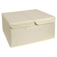 thumbnail image 1 of Collapsible Linen Storage Bins With Handles Storage Containers for Home Office Closet Clothes, 1 of 2