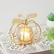 thumbnail image 5 of Decoración del hogar, decoración de habitaciones, decoración de paredes, vela de hierro, vela de cervatillo, taza de vela, accesorios de cena románticos navideños a la luz de las velas, mesa de comedo, 5 of 7