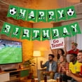 thumbnail image 4 of Luoshdecor Soccer Happy Birthday Banner,Green Soccer Football Birthday Party Decorations for Birthday Party Decorations, 4 of 6