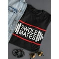 thumbnail image 3 of Swole Mates Women T-Shirt, Female x-Large, 3 of 4
