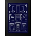 thumbnail image 2 of Buhlmann, J. 11x14 Black Modern Framed Museum Art Print Titled - Doorways (Blueprint), 2 of 5