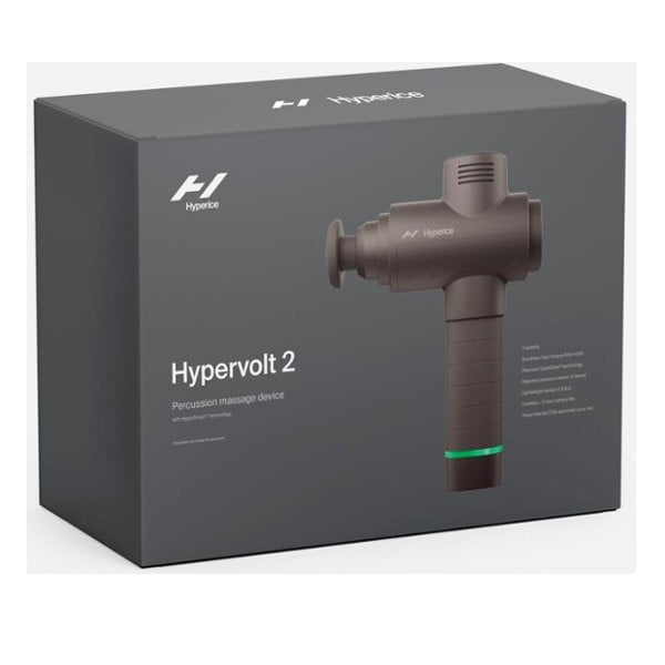 Hyperice Hypervolt 2 Full Body Massage Gun, HSA/FSA Eligible, Gunmetal Gray
