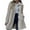 Beige-03, variant on Ultrave Womens Fashion Fleece Thicken Coat Lapel Button Down Solid Jacket Trendy Outfits Clothes