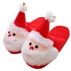 Christmas Slippers Santa Claus Funny Novelty House Slippers Winter Slippers
