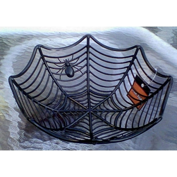 Spiderweb Serving Bowl for Halloween Candy
