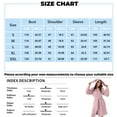 thumbnail image 3 of Terrycloth Bathrobes For Women Womens Robe Terry Cloth Cozy Solid Color, Warm, Plush Bathrobe For Women Women Womens Robes Watermelon Red Towel, 3 of 6