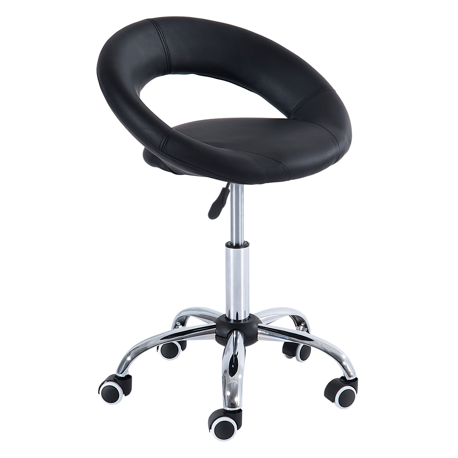 Alera IL Series Height Adjustable 300 lbs. Foldable Chair with Back Seat Black Walmart