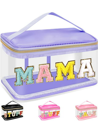 Nylon Lunch Box Customizable Lunchbox With Glitter Varsity Letters